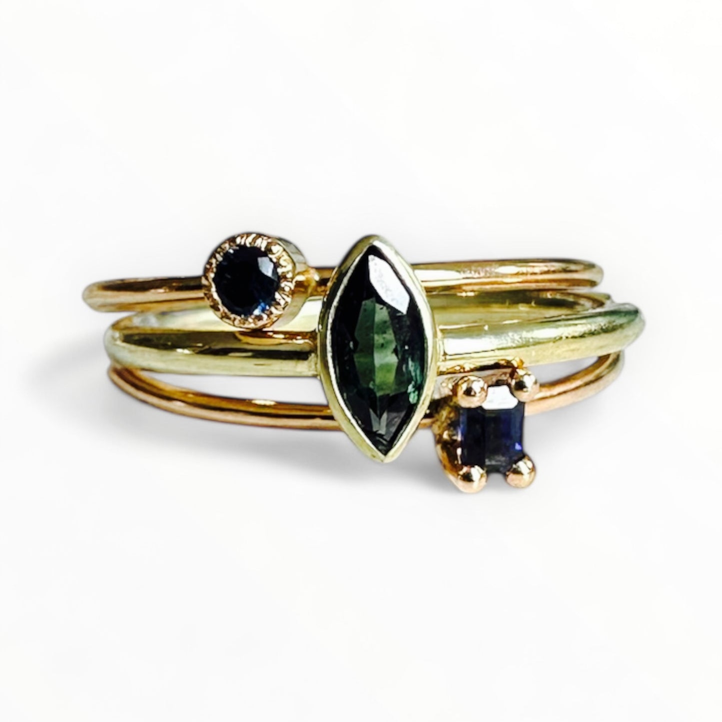Ring grüner Turmalin