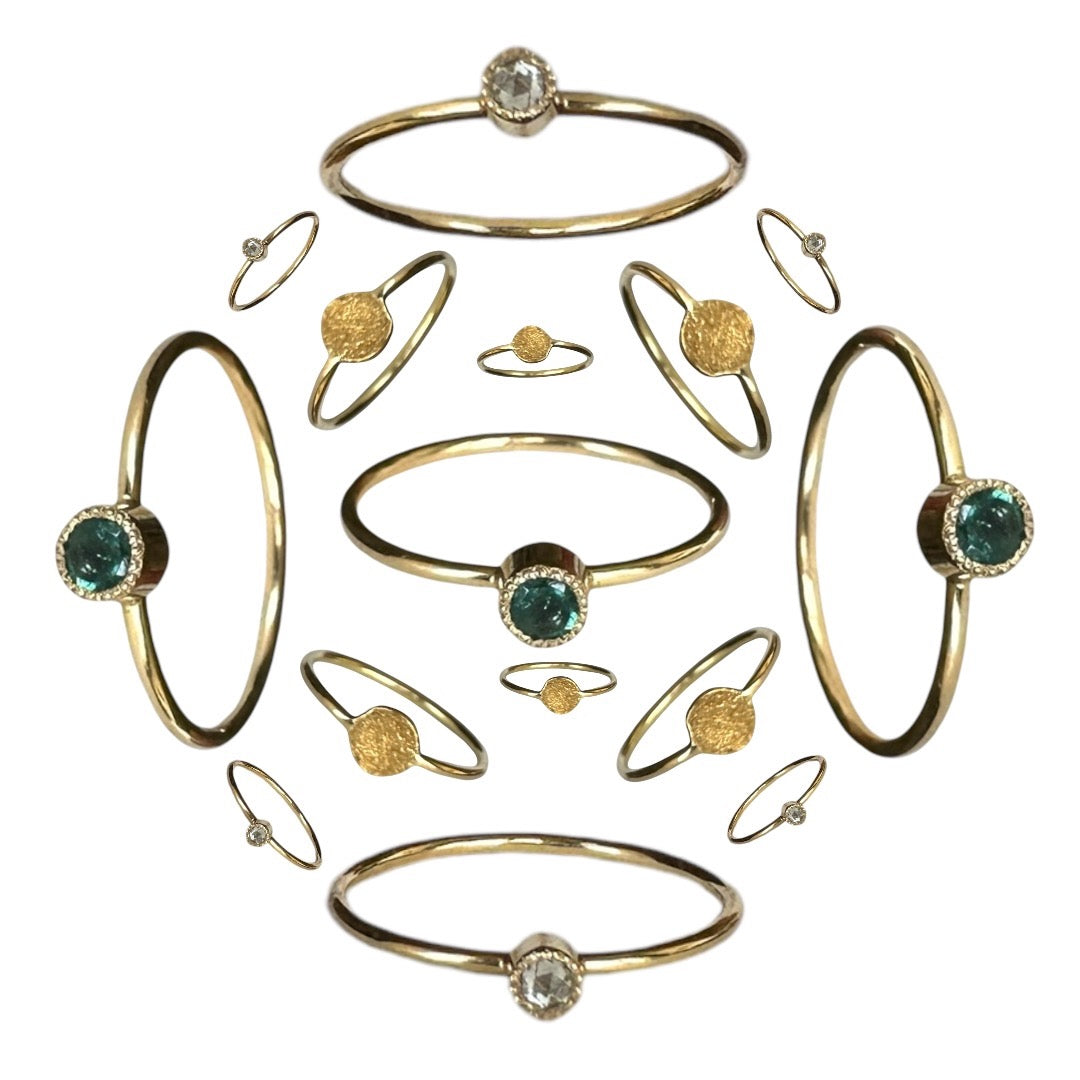 Ringe Goldschmied recyceltes Gold nachhaltig Berlin Schmuck