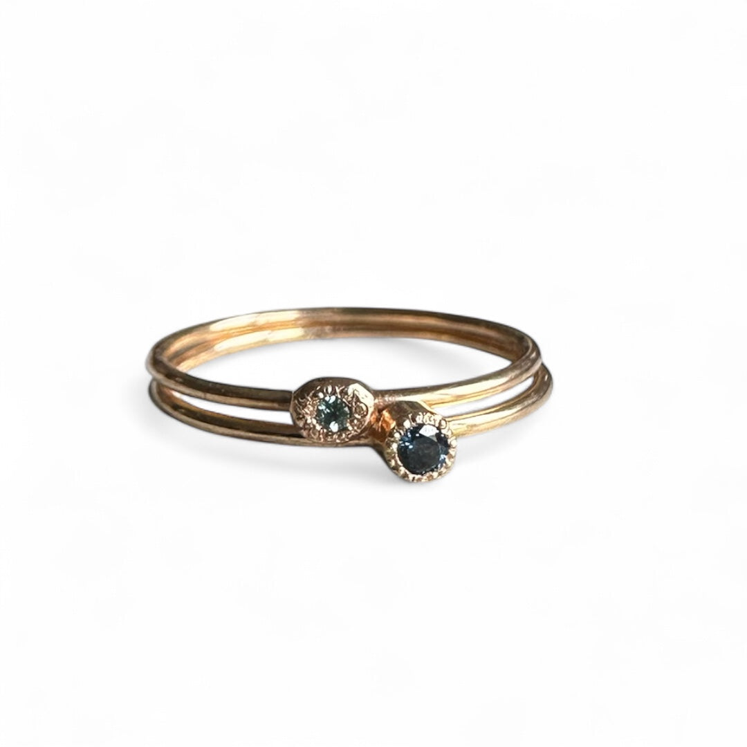 Ring Rotgold mit Turmalin