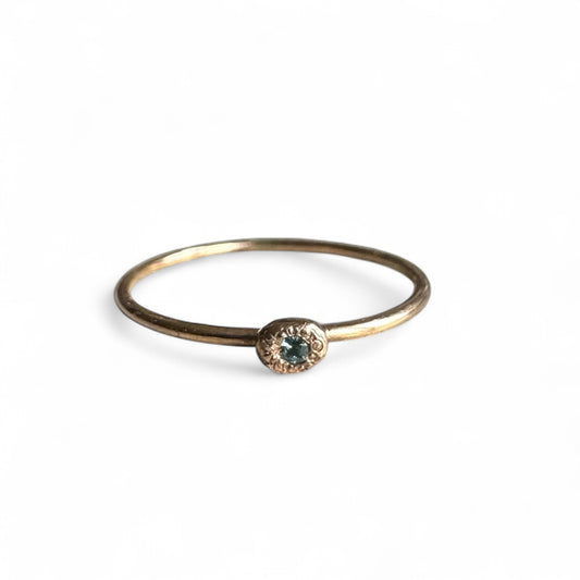 Ring Rotgold mit Turmalin